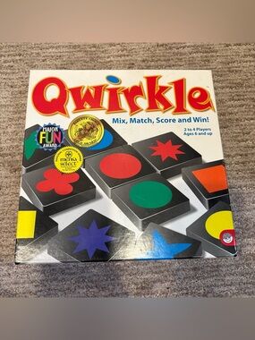 Qwirkle Board Game 2010 Mindware - Missing Bag and Instructions